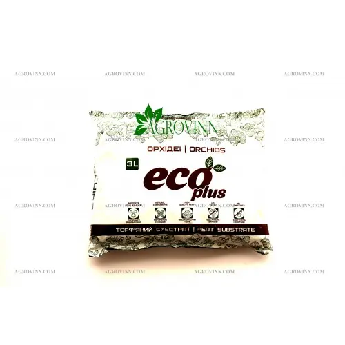 Торфяной субстрат ECO PLUS Хобби для орхидей 3 л