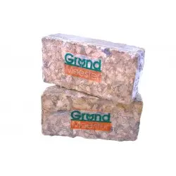 Кокосовый брикет GrondMeester UNIbrick 100% чипса 20х10 см 615 г