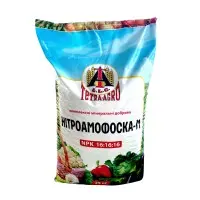 Минеральное удобрение нитроаммофоска NPK 16-16-16 25 кг