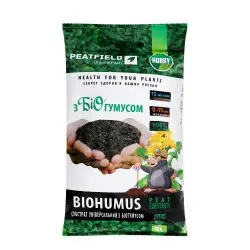 Торфяной субстрат с биогумусом Peatfield 6 л