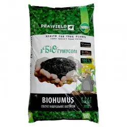 Торфяной субстрат с биогумусом Peatfield 20 л