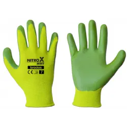 Рукавиці садові захисні Bradas NITROX MINT розмір 7 (S)
