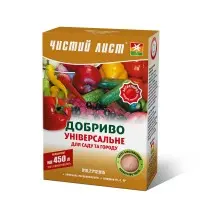 Мінеральне добриво «Чистий лист» універсальне для саду та городу 300 г