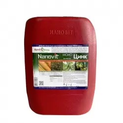 Минеральное удобрение Nanovit Моно Цинк 10 л