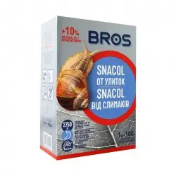 Засіб від слимаків та равликів BROS SNACOL 3 GB (Брос Снаколь) 1 кг