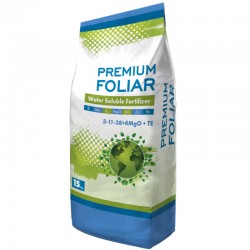 Минеральное удобрение Premium Foliar 3-11-38+4MgO+МЭ 15 кг