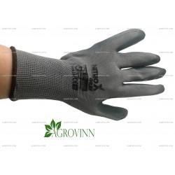 Садові рукавиці Bradas NITROX GRAY розмір 8 (M)