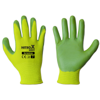 Перчатки садовые защитные Bradas NITROX MINT размер 7 (S)