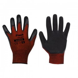 Перчатки садовые Bradas FLASH GRIP RED размер 10 (XL)