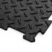 Модульное покрытие для пола MultyHome Alpha Tile черное 30х30 см