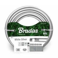 Армований шланг для поливу Bradas NTS WHITE SILVER 1/2" 50 м сірий (WWS1/250)