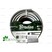 Армированный шланг для полива Bradas NTS WHITE SILVER 3/4" 30 м серый (WWS3/430)