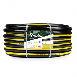 Садовый шланг для полива Bradas BLACK COLOUR 1" 25 м черный (WBC125)