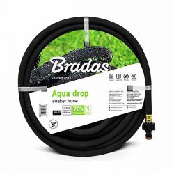 Шланг сочащийся Bradas AQUA-DROP 1/2" 20 м черный (WAD1/2020)