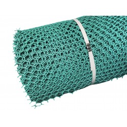 Пластиковая сетка BeeNet ячейка сота 20х20 мм 0,5х30 м зеленая