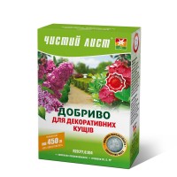 Минеральное удобрение «Чистый лист» для декоративных кустов 300 г