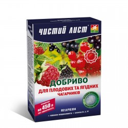 Мінеральне добриво «Чистий лист» для плодових та ягідних чагарників 300 г