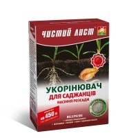 Мінеральне добриво «Чистий лист» укорінювач для саджанців, насіння та розсади 300 г