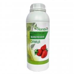 Органо-мінеральне добриво для полуниці та суниці Nanovit 1 л