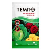 Инсектицид от тли и белокрылки Темпо в.г. 3 г (Семейный Сад)